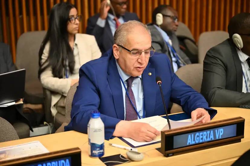 السيد مقرمان يستعرض رؤية الجزائر خلال الشق رفيع المستوى للمجلس الاقتصادي والاجتماعي للأمم المتحدة بنيويورك